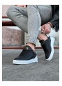 Wagoon WG021 Siyah Beyaz Erkek Casual Ayakkabı Wagoon WG021 Siyah Beyaz Erkek Casual Ayakkabı