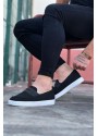 Wagoon WG061 Siyah Triko Babet Erkek Casual Ayakkabı