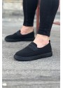 Wagoon WG061 Kömür Triko Babet Erkek Casual Ayakkabı