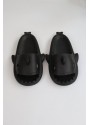 Wagoon  WG500 Köpekbalığı Siyah Unisex Tam Ortopedik Terlik Shark Slides